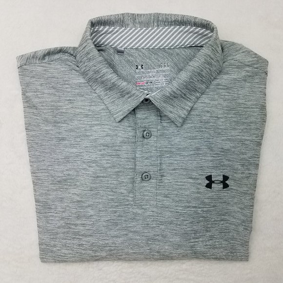 under armour elevated heather performance golf polo
